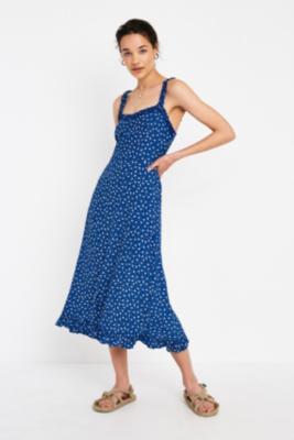 Faithfull monette shop midi dress