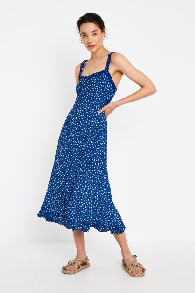 Faithfull the brand noemie midi dress online