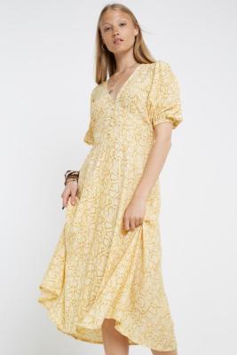 faithfull the brand delia midi dress