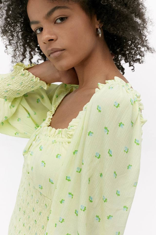faithfull the brand gombardy mini dress FAITHFULL Gombardy Mini Dress in Bisset Floral