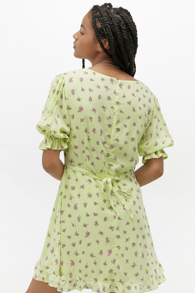 Faithfull The Brand Floral Mini Dress | Urban Outfitters UK