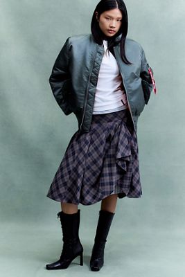 Alpha Industries Vintage Green MA-1 Heritage Bomber Jacket