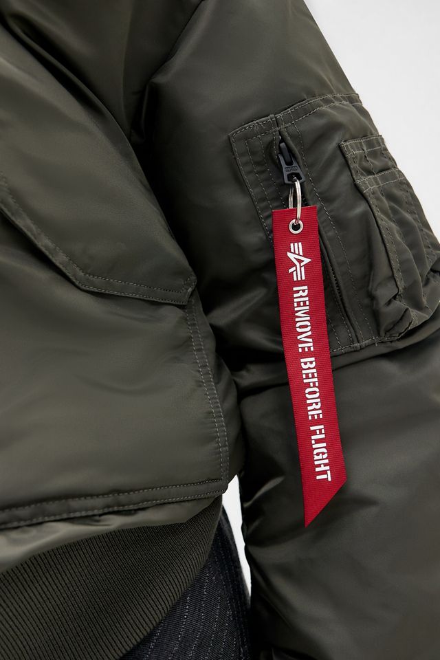 Veste bombardier CWU-45 Heritage grise Alpha Industries #1