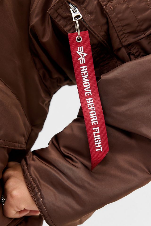 Veste bombardier CWU-45 Heritage noire Alpha Industries #3