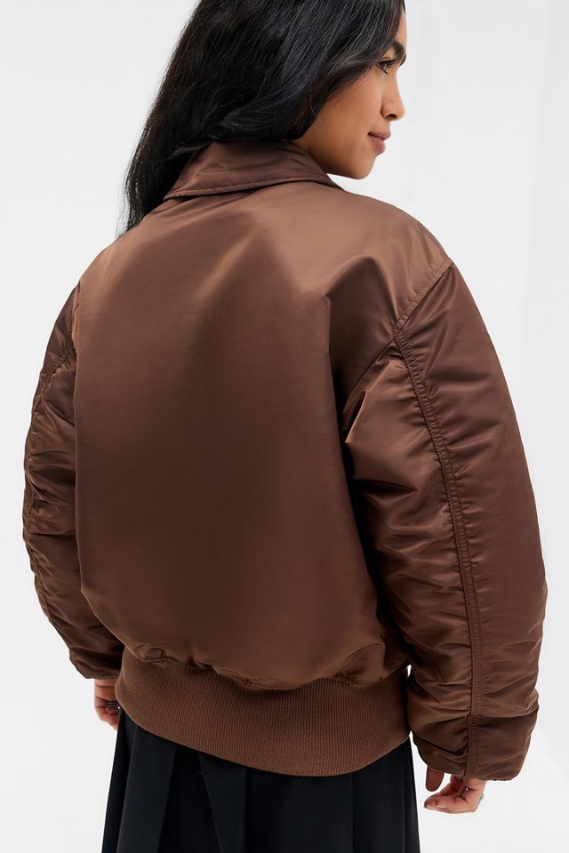 Veste bombardier CWU-45 Heritage noire Alpha Industries #4