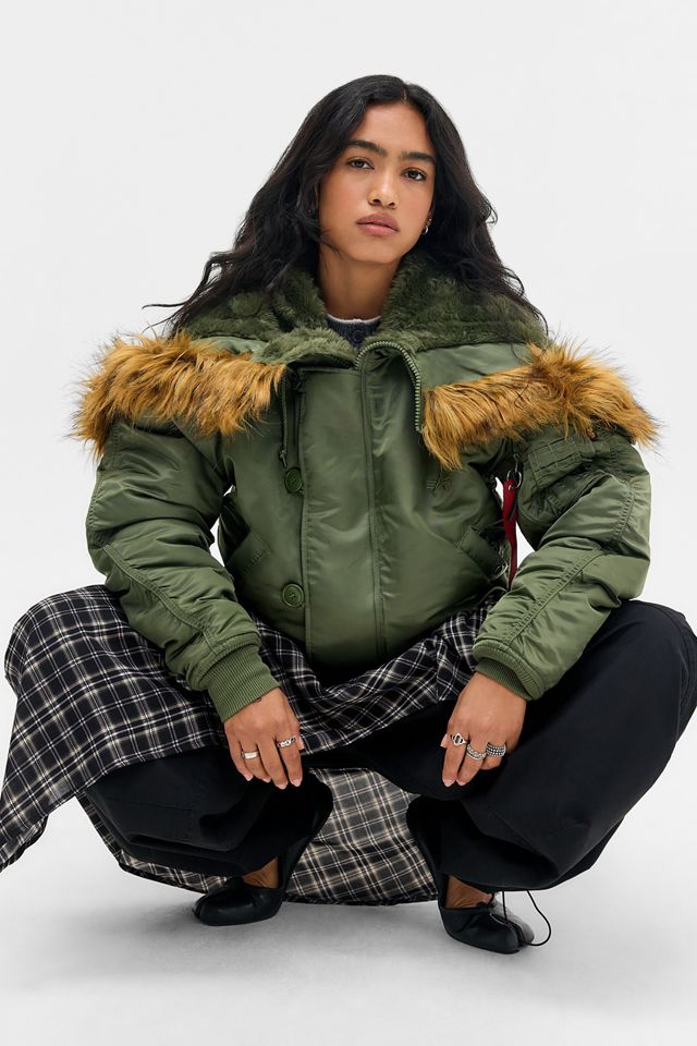 Giacca Bomber Corta N-2B Heritage Verde Alpha Industries #2