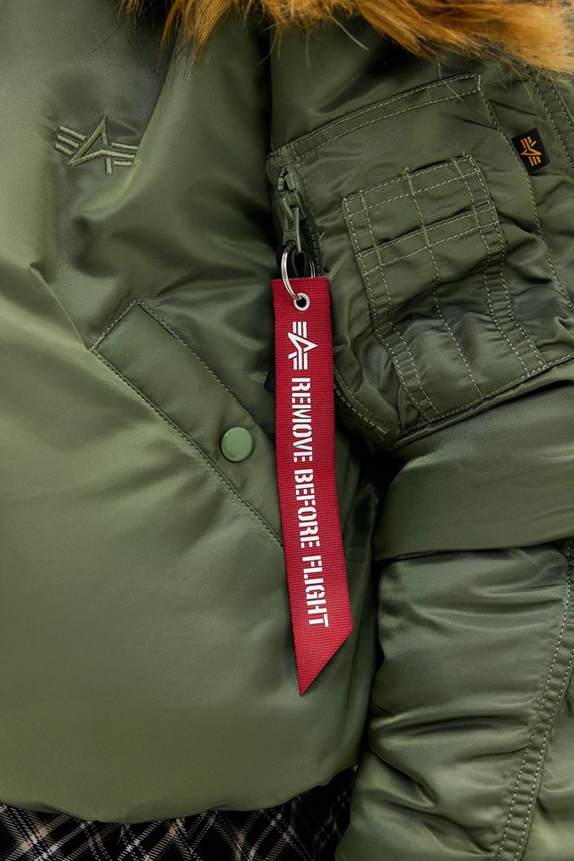 Giacca Bomber Corta N-2B Heritage Verde Alpha Industries #3