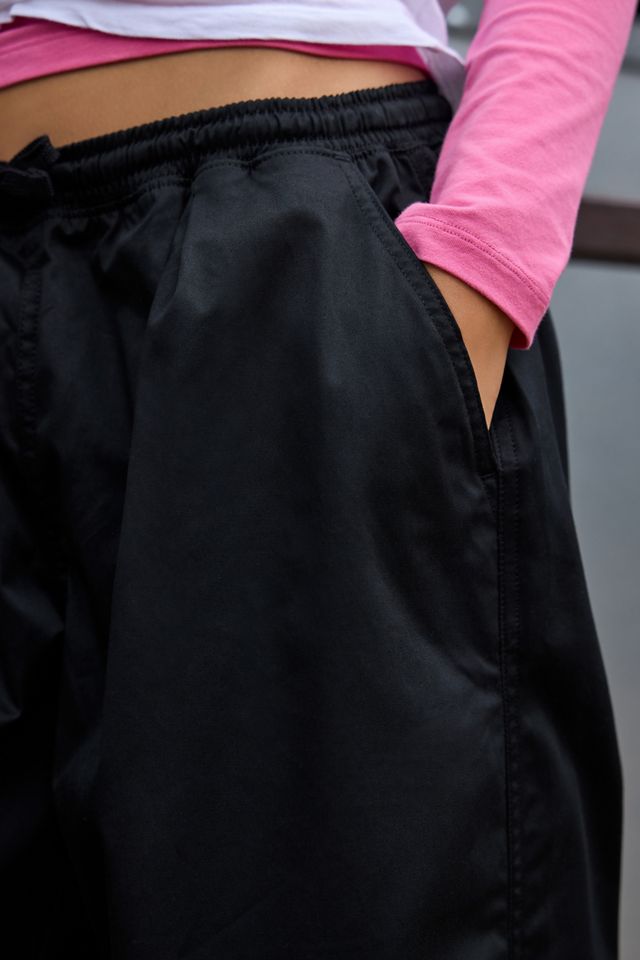 Nike Black Sportswear Wide Leg Trousers #2
