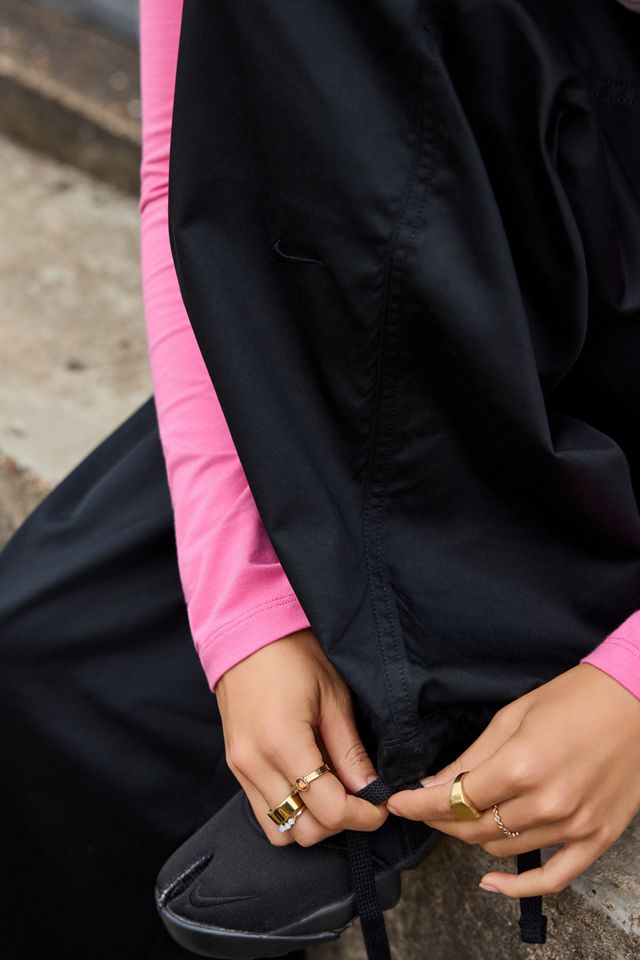 Nike Black Sportswear Wide Leg Trousers #3