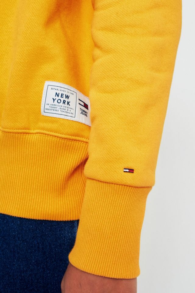 Tommy Jeans Yellow Collegiate Sweatshirt #5