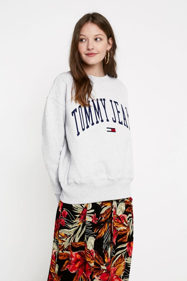 Tommy Jeans Grey Collegiate Sweatshirt #2