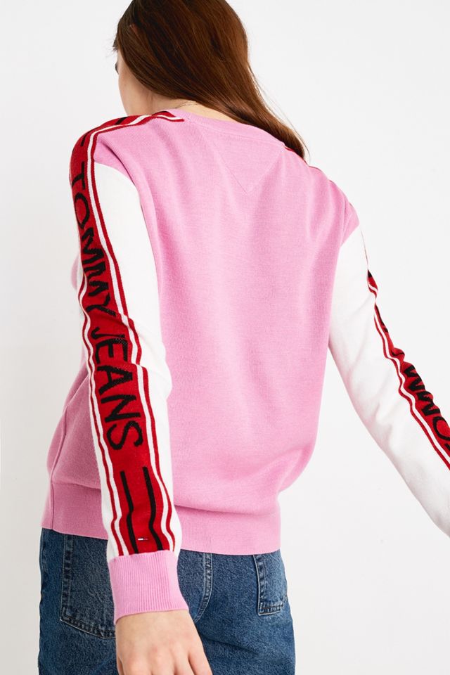 Tommy Jeans Colourblock Stripe Jumper #3