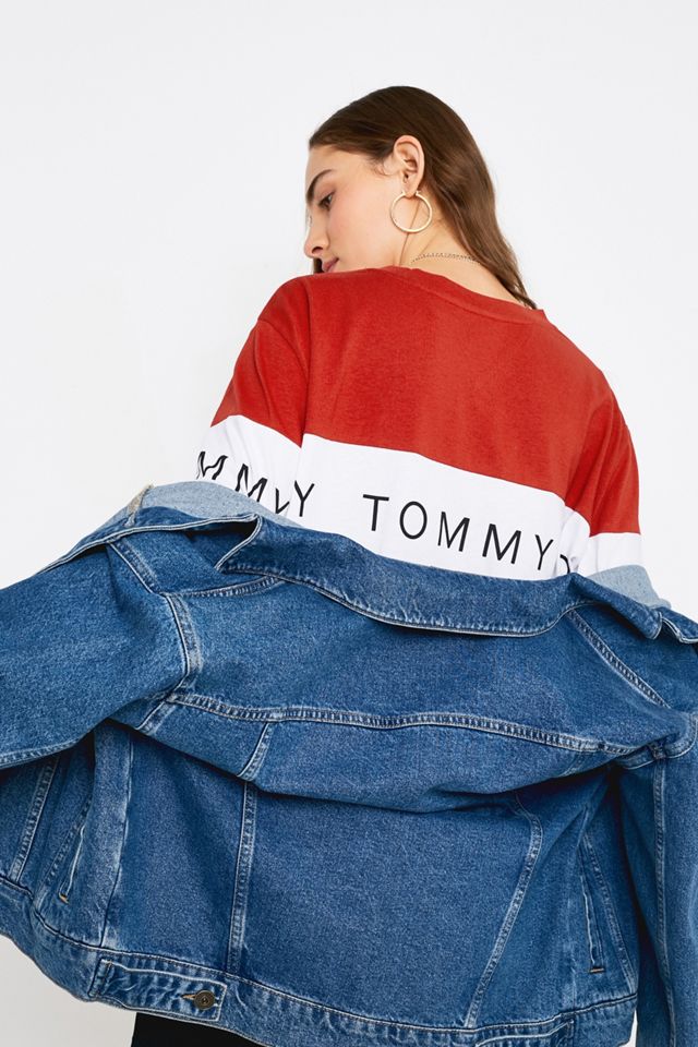 Tommy Jeans Colourblock Abito T-Shirt a maniche lunghe #1