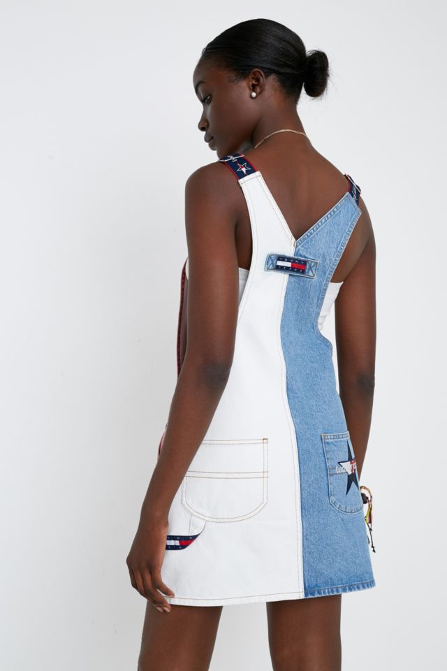 Tommy jeans summer shop heritage dungaree dress