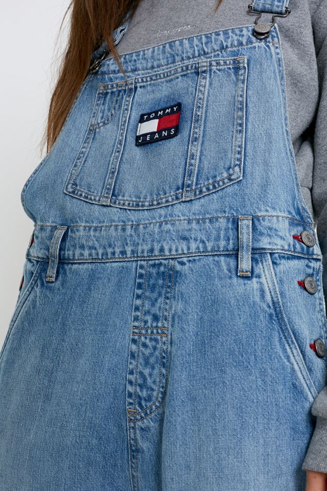 Tommy Jeans - Salopette en denim légèrement délavé #3