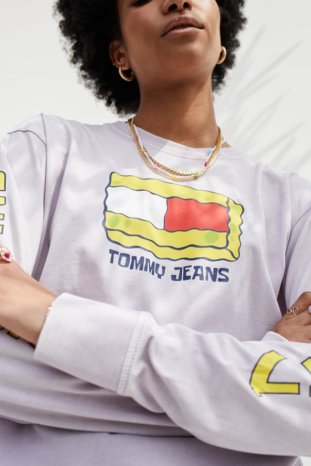 Tommy Jeans X A Blast From The Past SpongeBob SquarePants T-Shirt a maniche lunghe #3