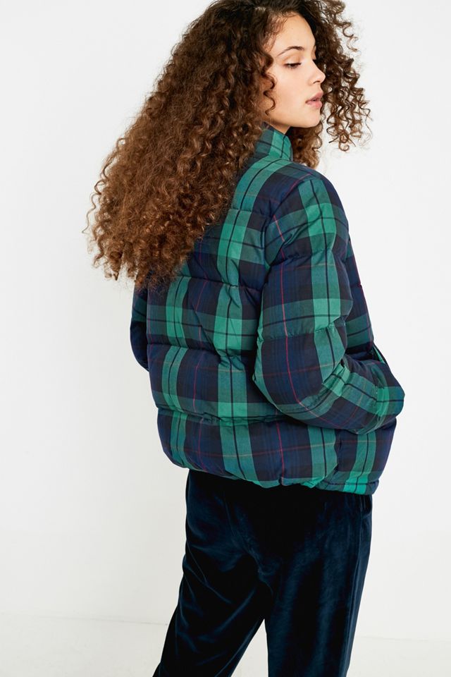 Tommy Jeans Crest Collection Plaid Puffer Jacket #4