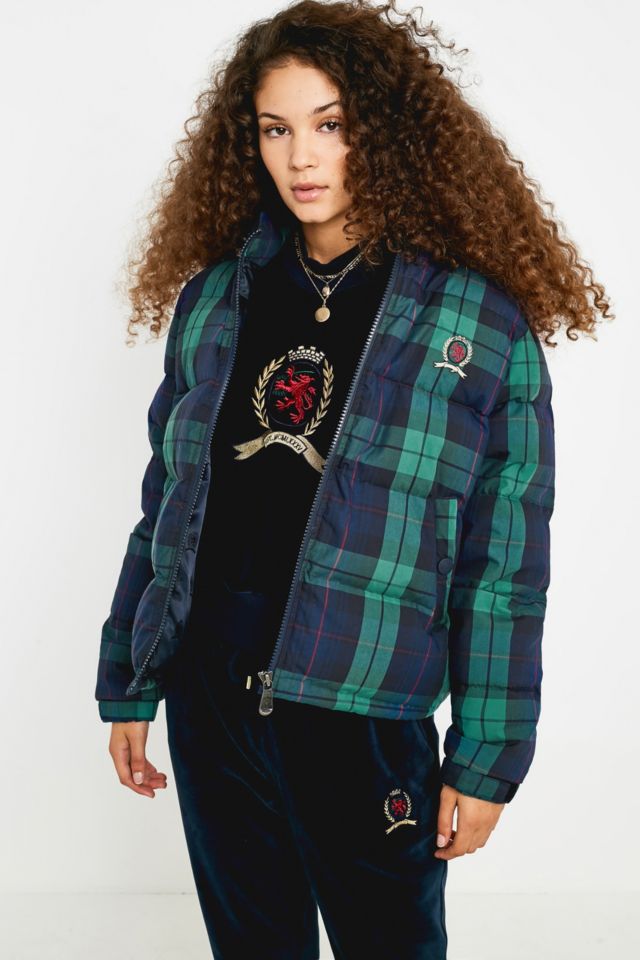 Raptors Tommy Jeans Women's Molly Hooded Flannel Jacket – shop.realsports