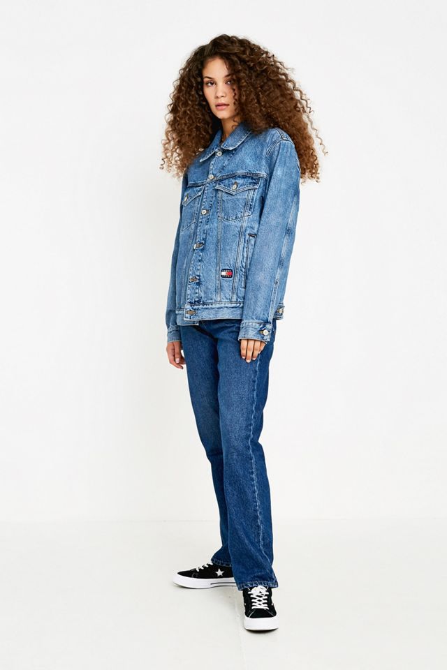 Tommy Jeans Crest Collection Denim Trucker Jacket #2