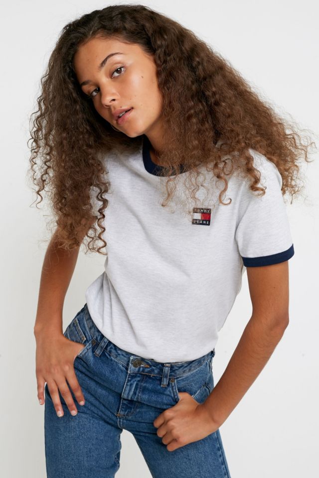 Tommy jeans ringer clearance t shirt