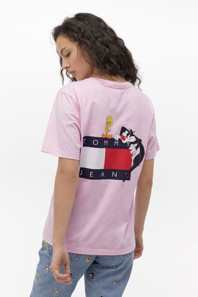 Tommy jeans looney hot sale tunes tee