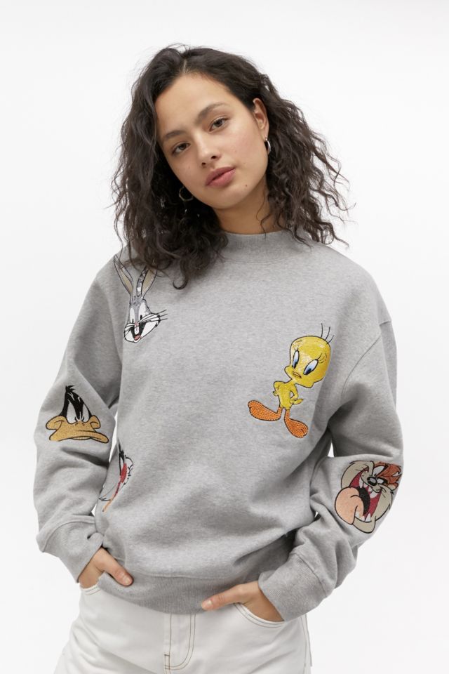 Tommy jeans looney tunes hot sale sweatshirt