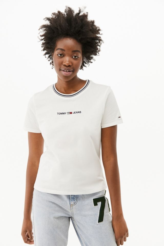 Tommy jeans clearance ringer t shirt