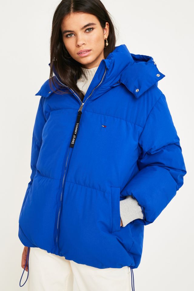 Tommy jeans deals oversized down jacket