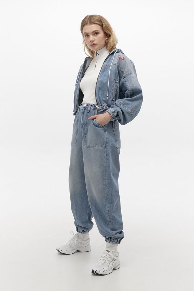 Tommy Hilfiger – Gekürzte Jeansjacke mit Kapuze #3