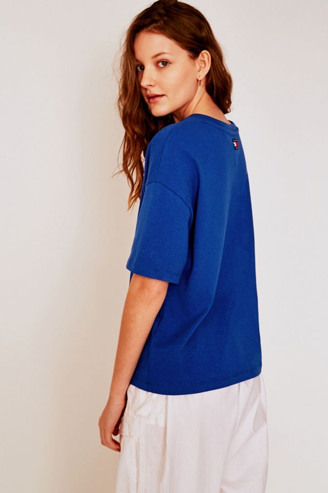 Tommy Jeans Blue Logo T-Shirt #3