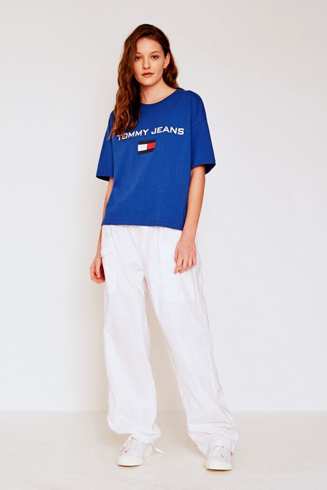 Tommy Jeans Blue Logo T-Shirt #4