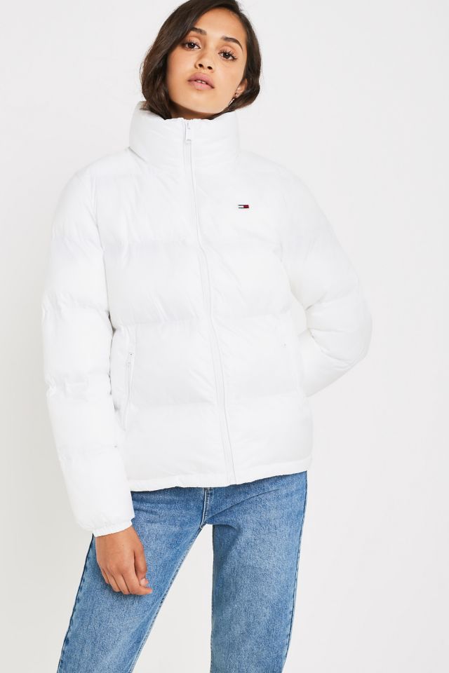 Tommy hot sale white jacket