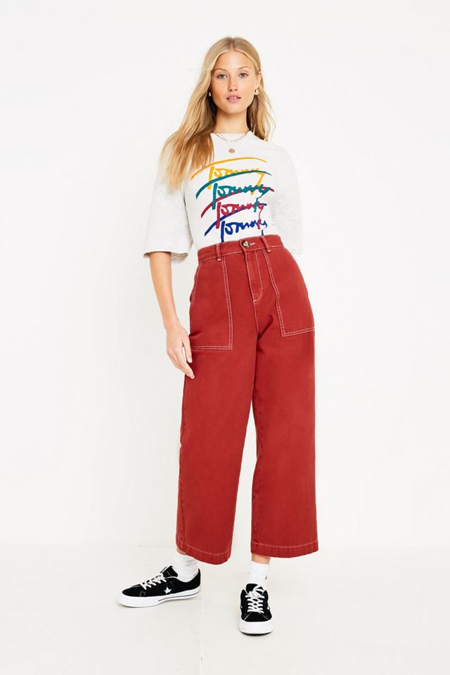 Tommy Jeans - T-shirt imprimé logo multicolore #3