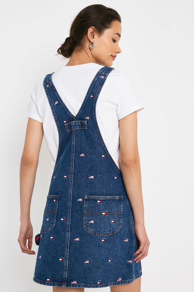 Tommy Jeans - Robe chasuble à imprimé drapeau  #1