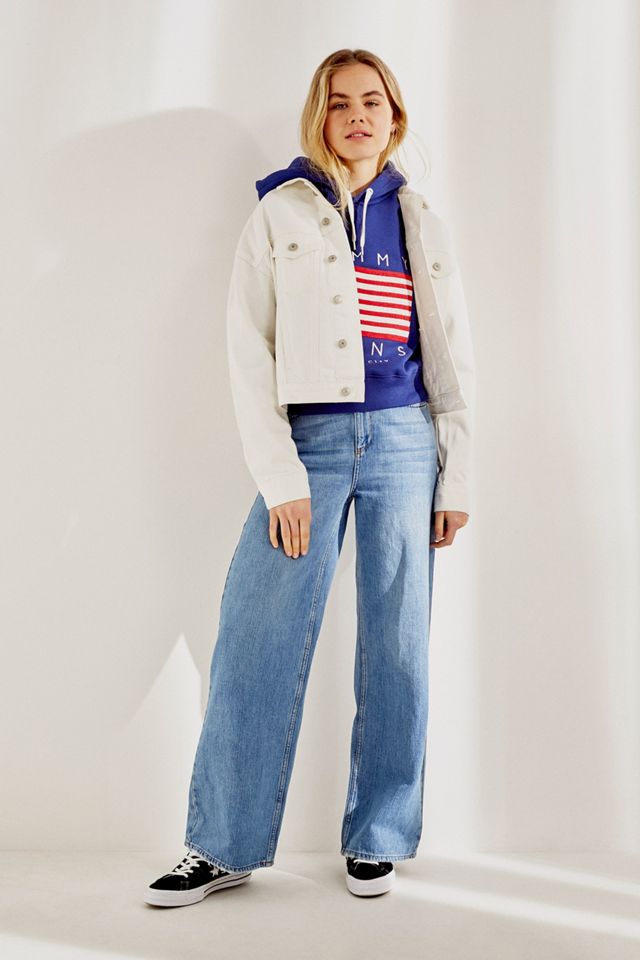 Tommy Jeans Flag Logo Navy Hoodie #3