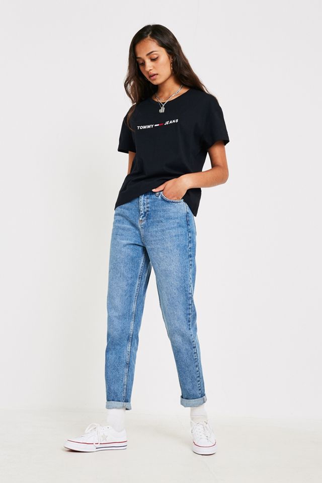 Tommy Jeans - T-shirt droit à logo #3