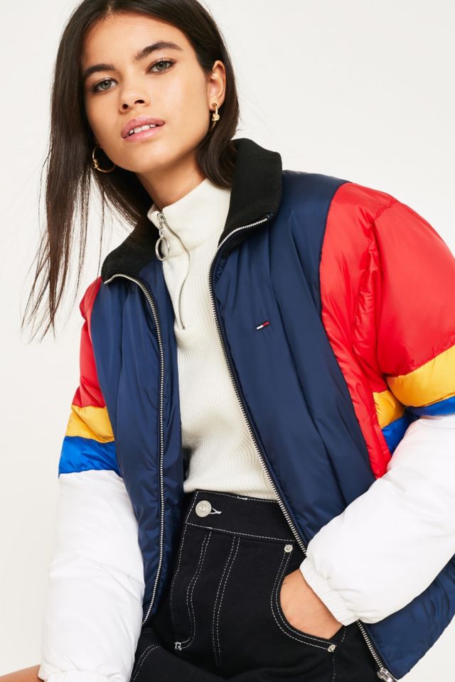 Tommy hilfiger puffer jacket urban outlet outfitters