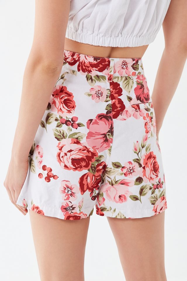 Laura Ashley UO Exclusive Carrie Floral High-Rise Shorts #2