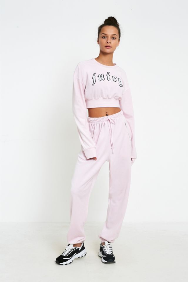 Juicy Couture UO Exclusive Luxe Strappy Velour Track Pant