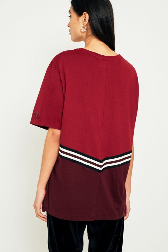 adidas Originals Adibreak Chevron Striped Logo T-Shirt #3