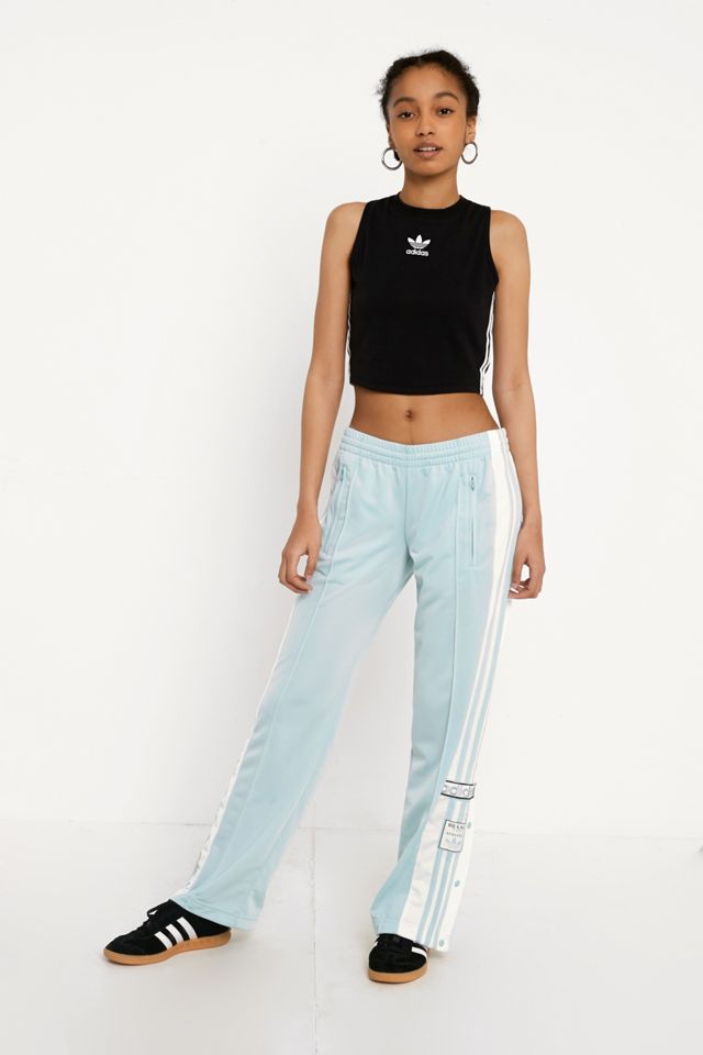 adidas Originals Black Sleeveless Crop Tank Top #2