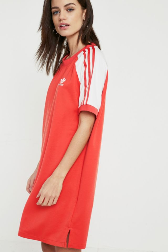 Adidas originals raglan t-shirt dress sales