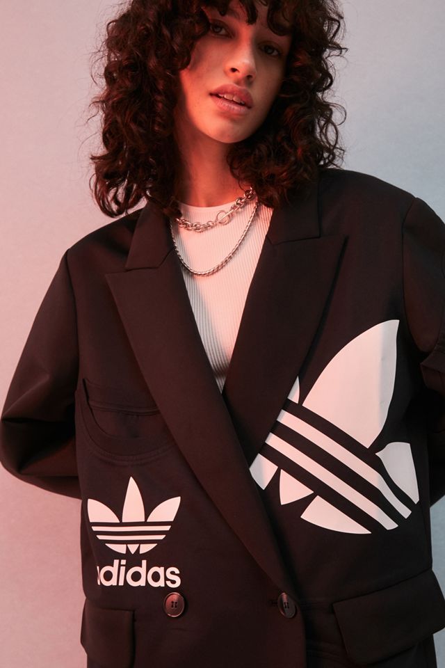 adidas X Dry Clean Only Black Tailored Blazer | Urban Outfitters UK
