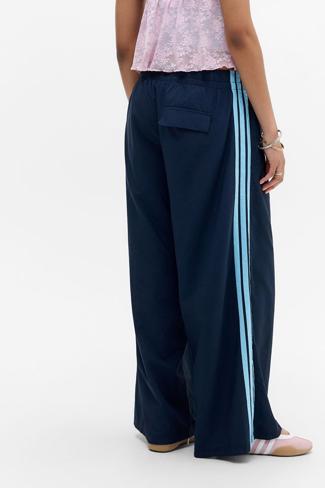 adidas Navy Woven Track Pants #3