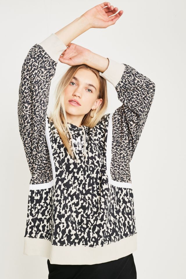 Leopard adidas outlet hoodie