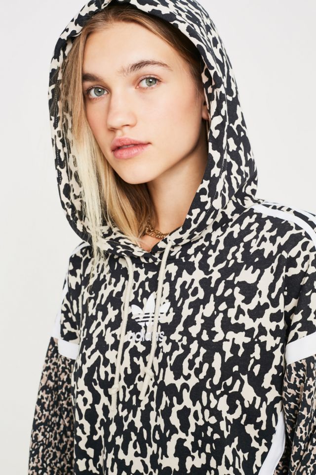 Adidas store leopard hoodie