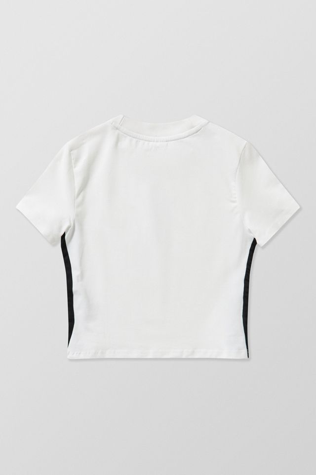 adidas White 3-Stripes Baby T-Shirt #7