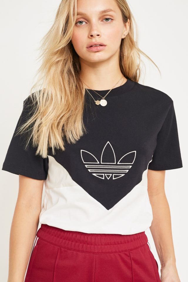 adidas Originals CLRDO Black White T Shirt Urban Outfitters UK