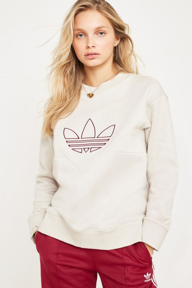 adidas Originals CLRDO White Sweatshirt Urban Outfitters UK