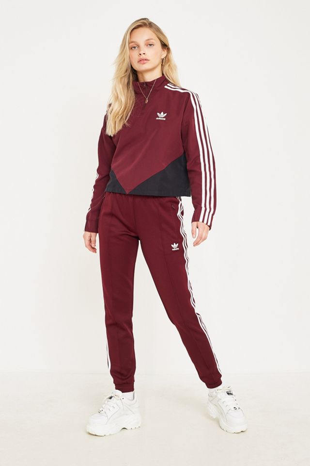 adidas Originals CLRDO Maroon Track Pants #3
